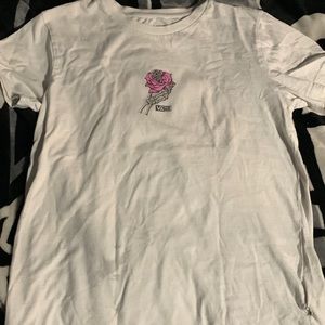 Vans flower shirt